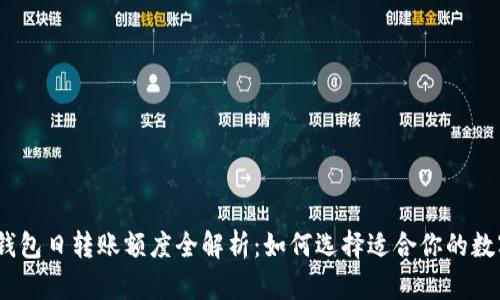 : 数字钱包日转账额度全解析:如何选择适合你的数字钱包?