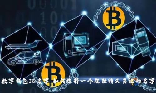 数字钱包ID名字:如何选择一个既独特又易记的名字