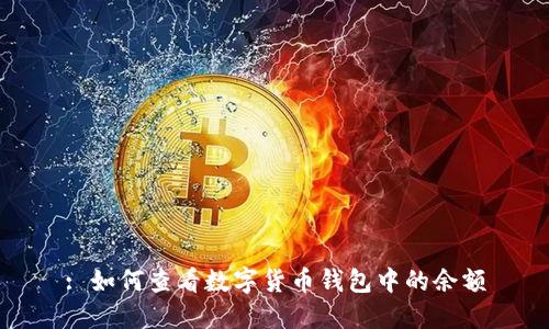 : 如何查看数字货币钱包中的余额