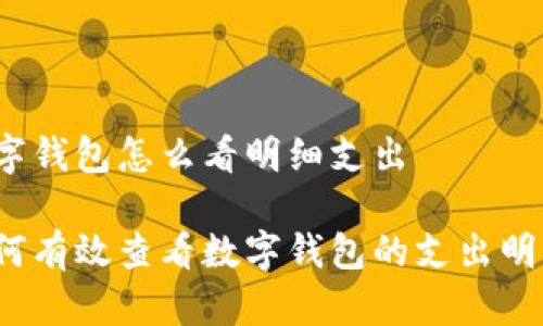 数字钱包怎么看明细支出

如何有效查看数字钱包的支出明细？